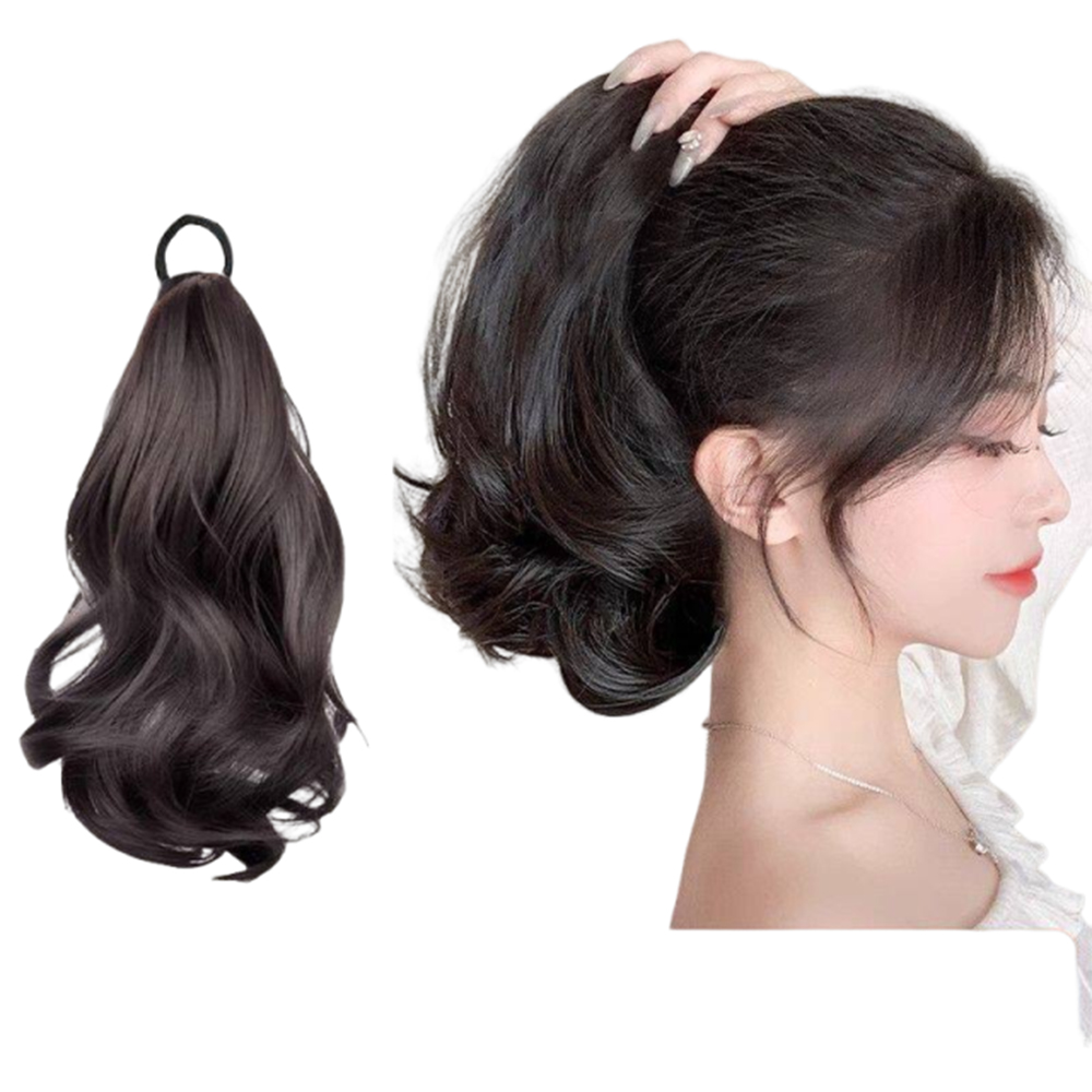 Pilates Yoga Gym - 10 Inch Synthetic Pear Flower Curly