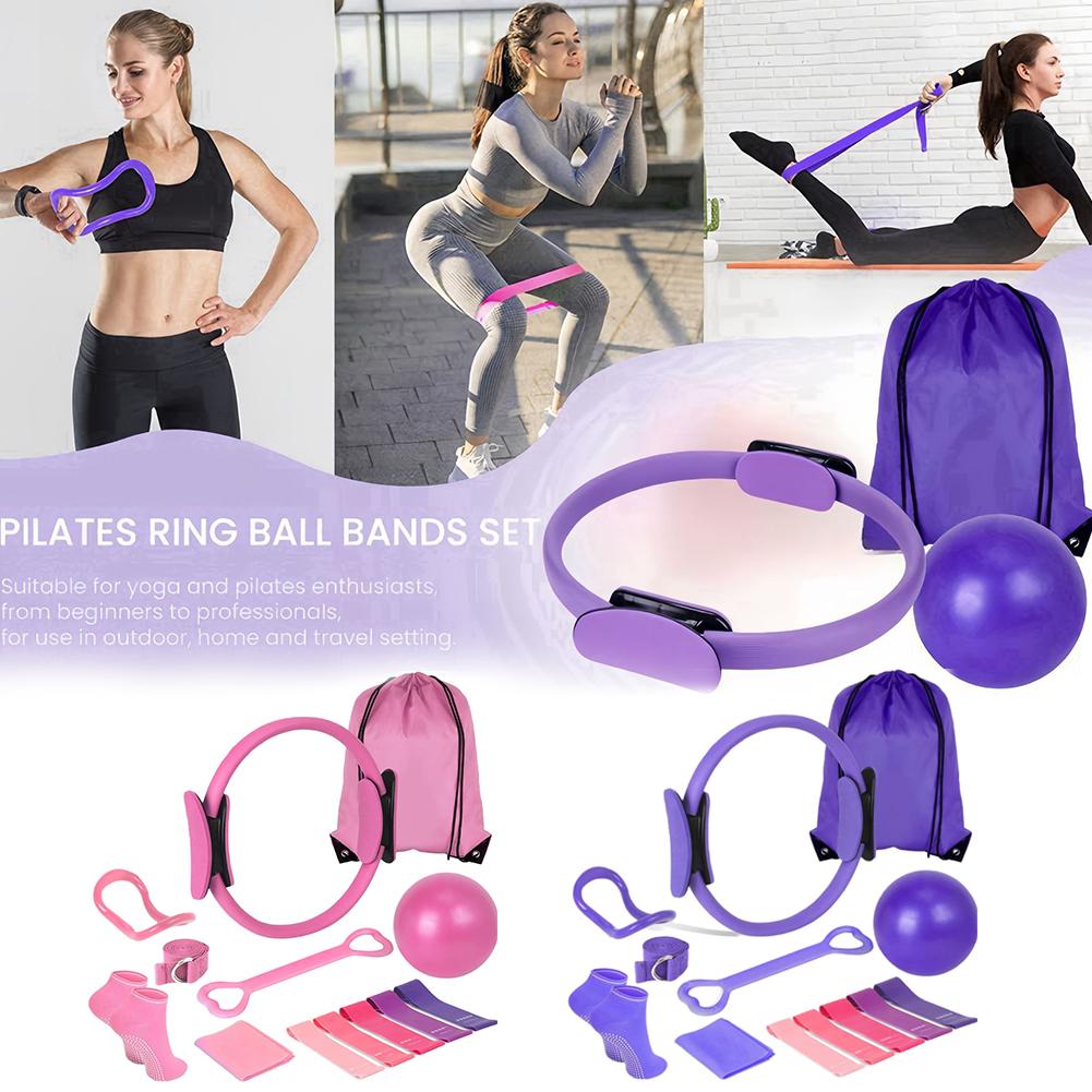 Pilates Yoga Tone - Pilates Ring Set 13 Pcs -