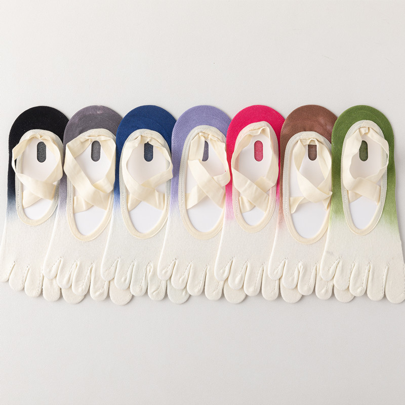 Yoga Strap Cotton - Trendy Gradient Cross Strap Five Finger