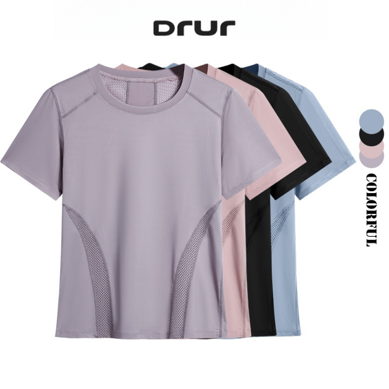 Pilates Yoga Top - DRUR Summer Lightweight Running T Shirt