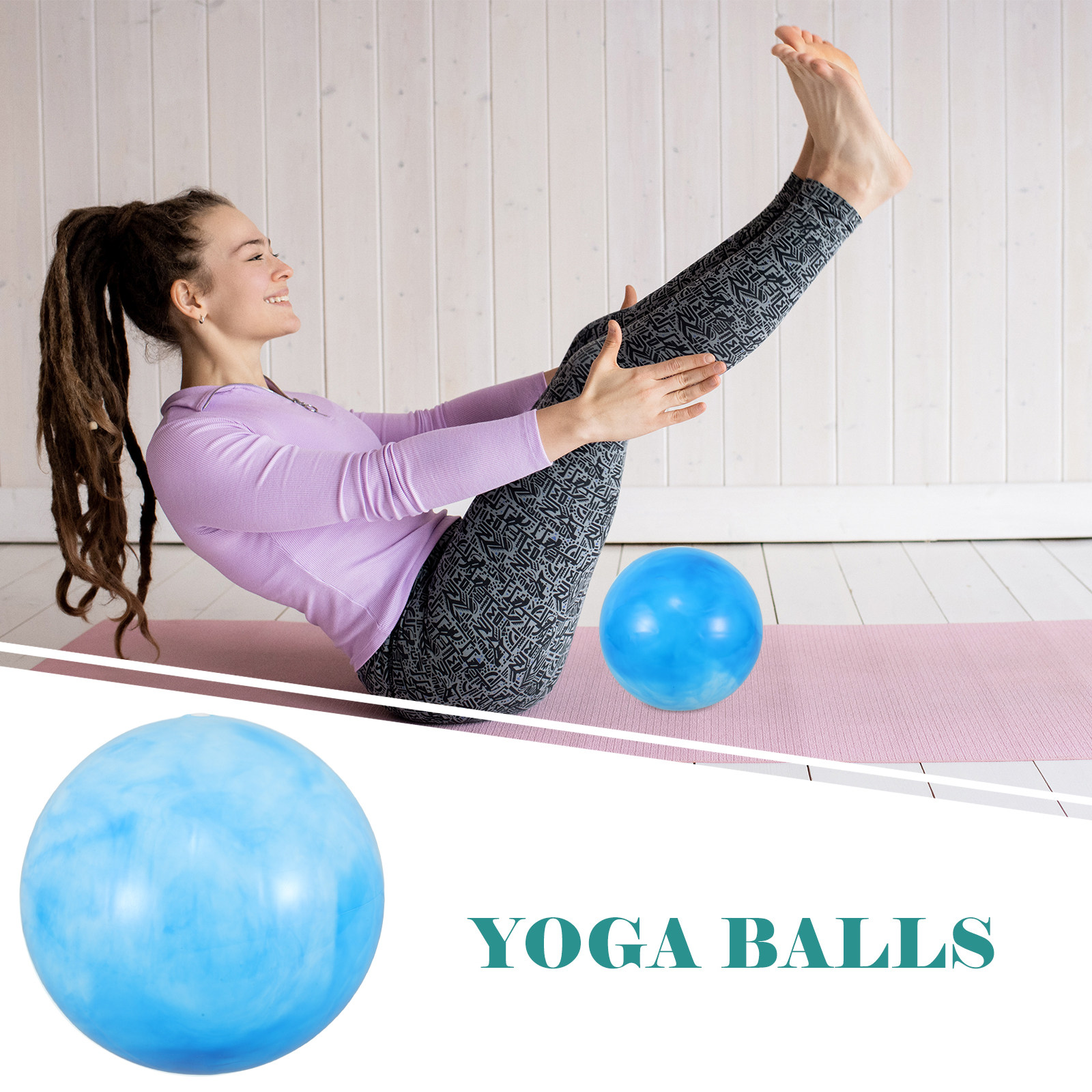 Pilates Yoga Tone - Mini Pilates Ball 25 Cm Watercolor