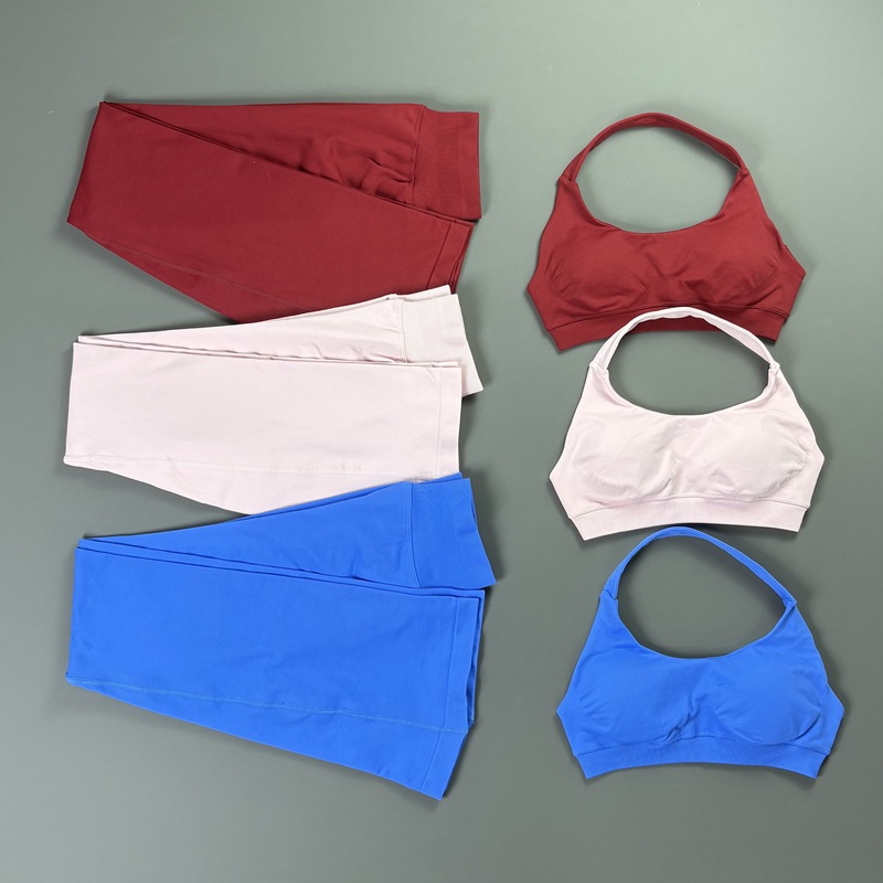 Pilates Yoga Legging - 2Pcs Bell Bottom Leggings Set Women