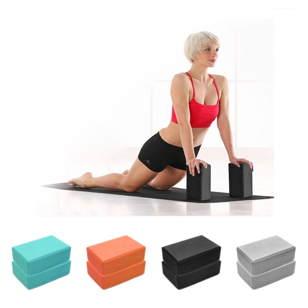 Pilates Yoga Body - Colored EVA Yoga Block Brick Non-Slip