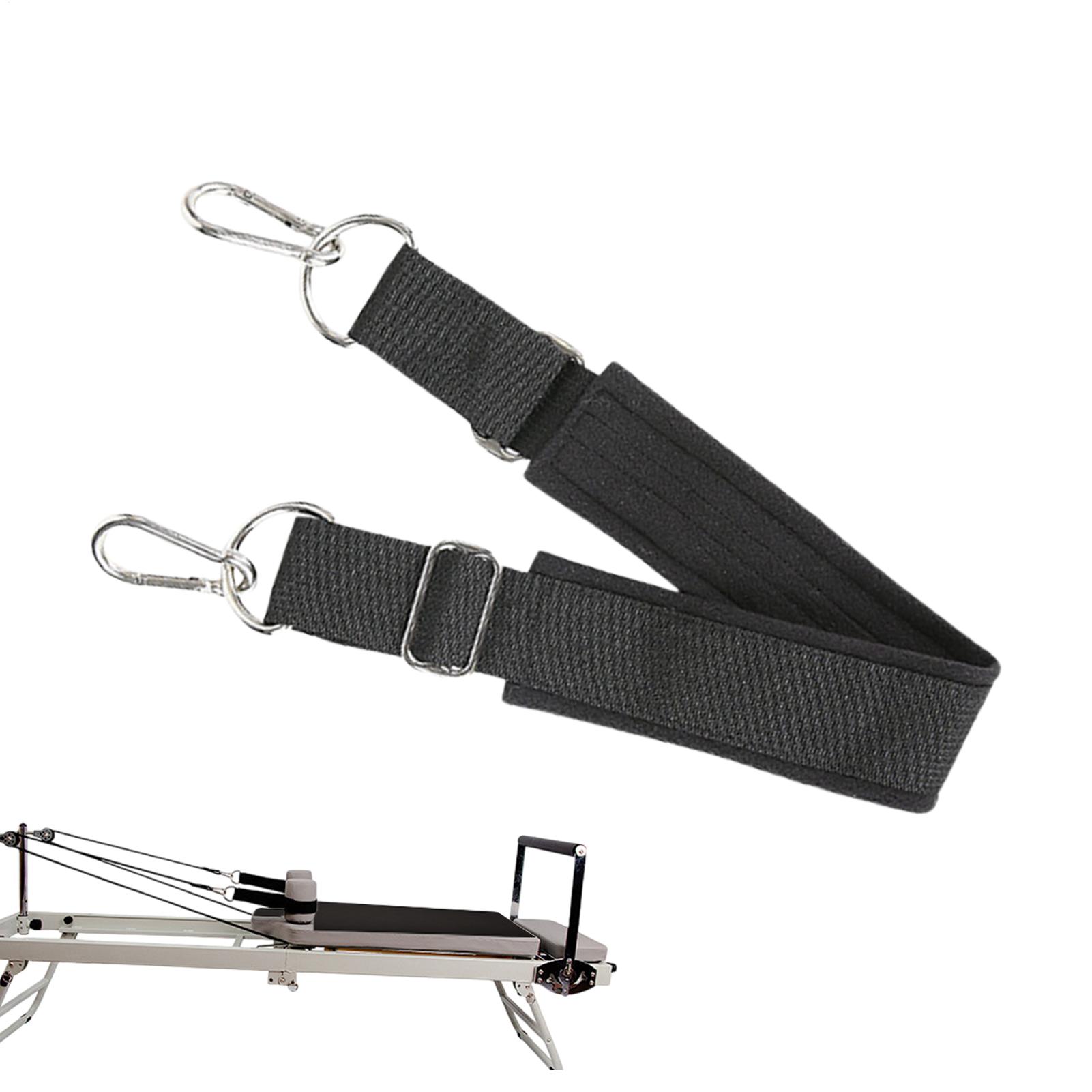 Pilates Yoga Gym - Reformer Footstrap Double-Loop Thickened Non-Slip Adjustable