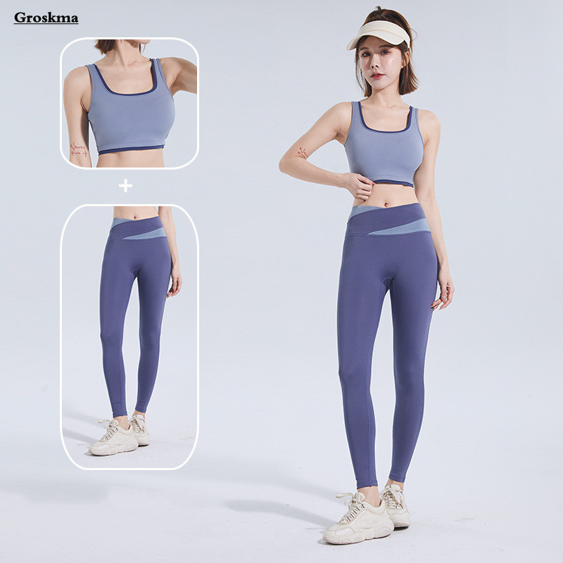 Quick Dry Women Yoga Two Piece - Pilates Yoga Legging review and price
