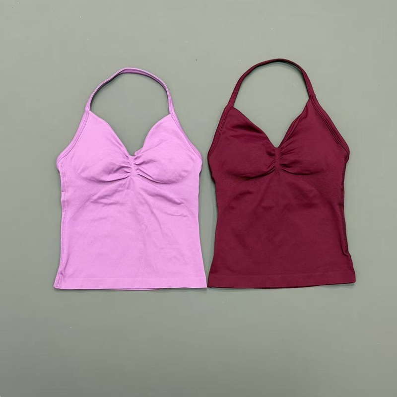 Gym Women Sports Tank Top Seam - Yoga Strap Cotton review and price