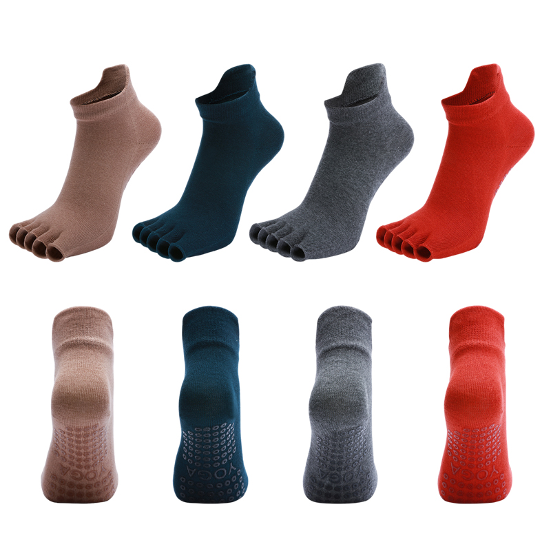 Yoga Socks Half Toe Anti-Slip  - Pilates Yoga Gym review and price
