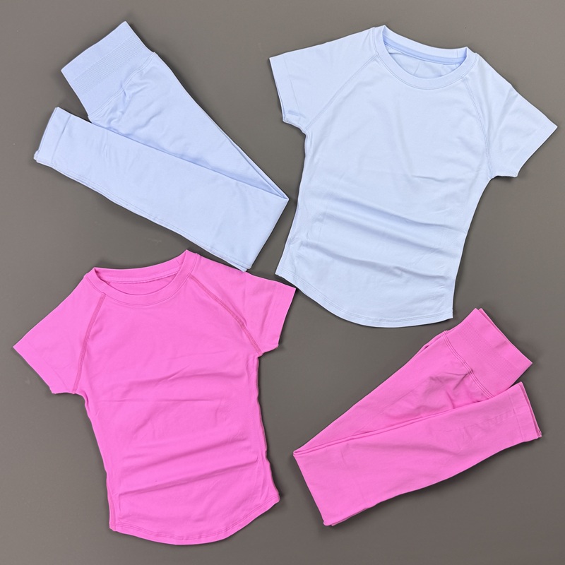 2Piece Gym Set Women Raglan Sh - Pilates Yoga Legging review and price