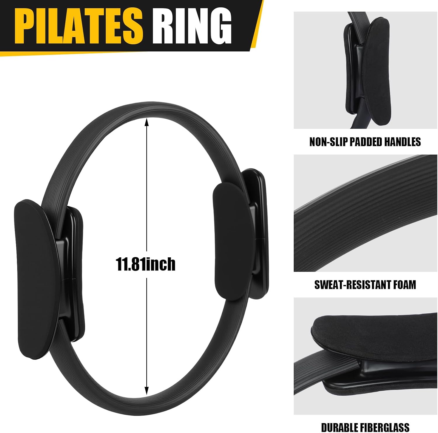 18 Pcs Pilates Ring And Ball S - Pilates Yoga Tone review and price