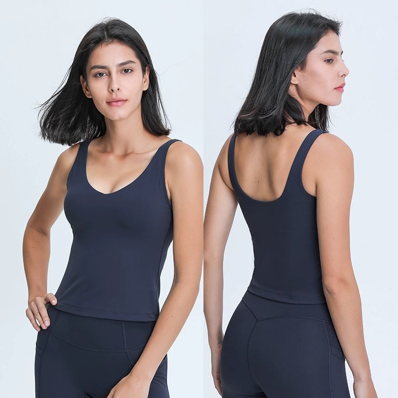 Women Waist-Length Tank Top V- - Yoga Strap Cotton review and price