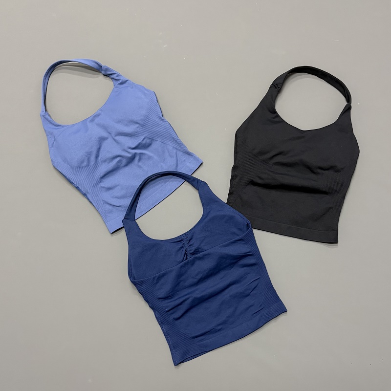 Women Halter Neck Sports Top S - Yoga Strap Cotton review and price