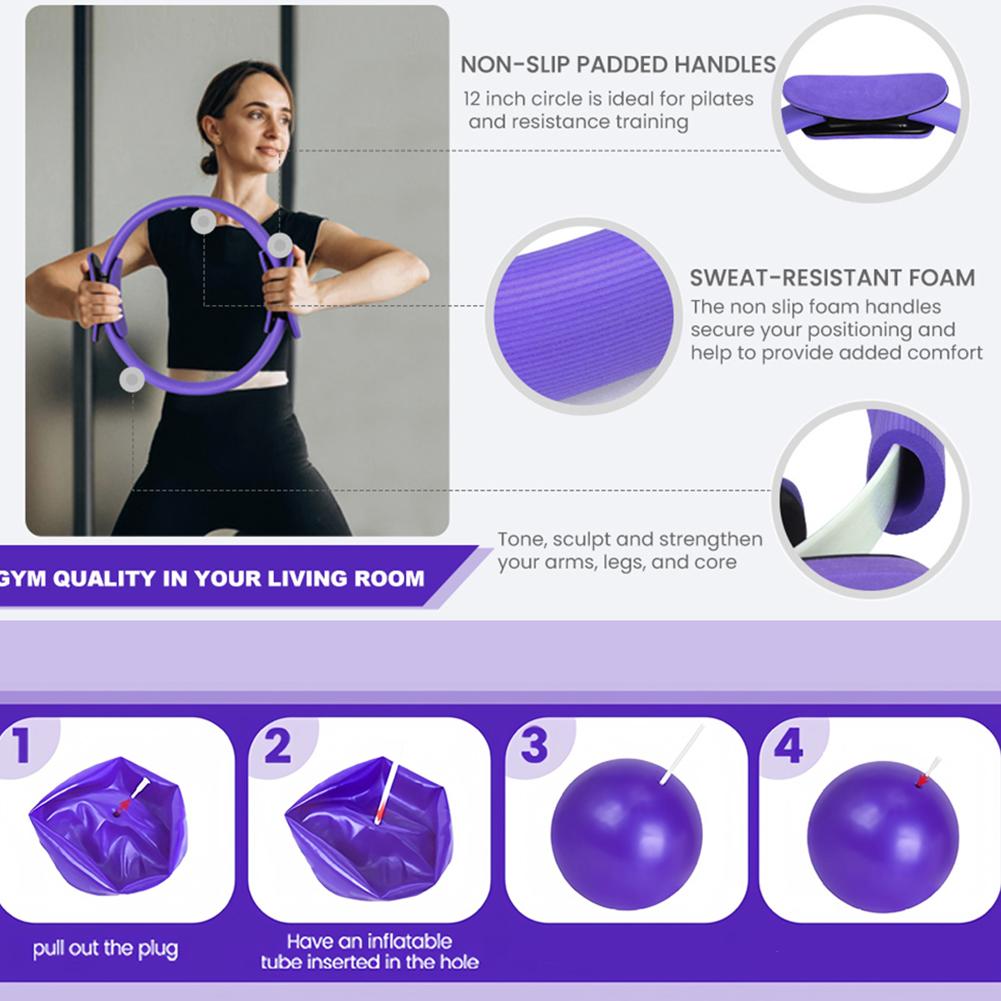 Pilates Ring Set 13 Pcs - Home - Pilates Yoga Tone review and price