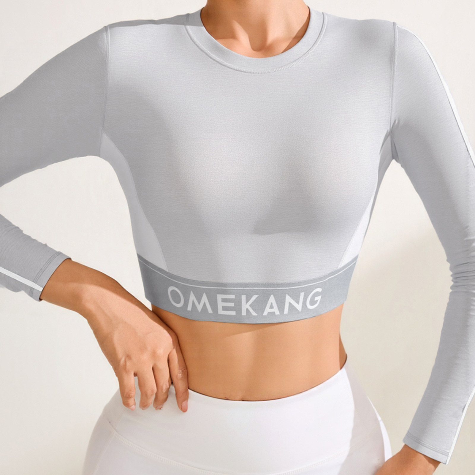 Women's Yoga Crop Top Sleeve L - Pilates Yoga Top review and price