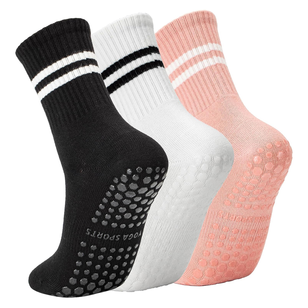 Yoga Pilates Socks with Grips  - Pilate Yoga Workout review and price
