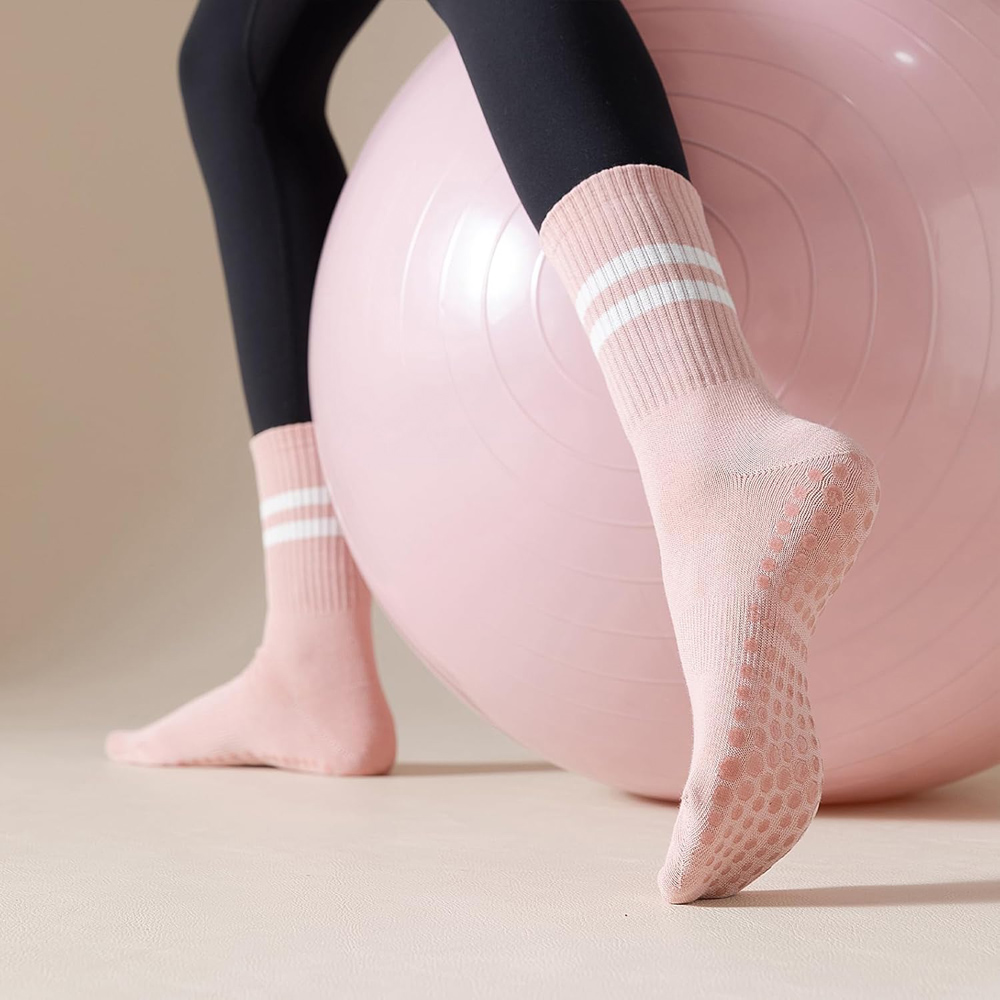 Yoga Pilates Socks with Grips  - Pilate Yoga Workout review and price