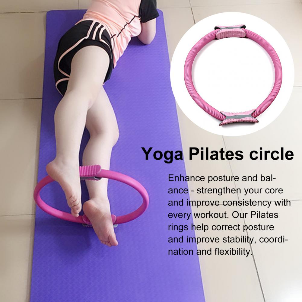 Elastic Pilates Ring Non-slip  - Pilates Yoga Tone review and price