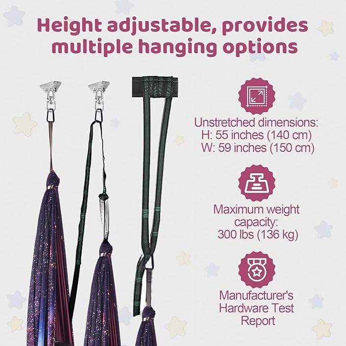 New Style High Quality Silk Fa - Aerial Silk Hammock review and price