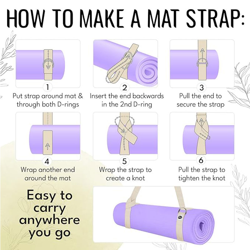 Adjustable Non Slip Strap, Sui - Pilates Yoga Matte review and price