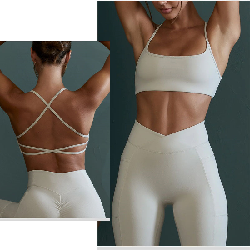 Aiithuug Crisscross Back Yoga  - Pilates Yoga Top review and price