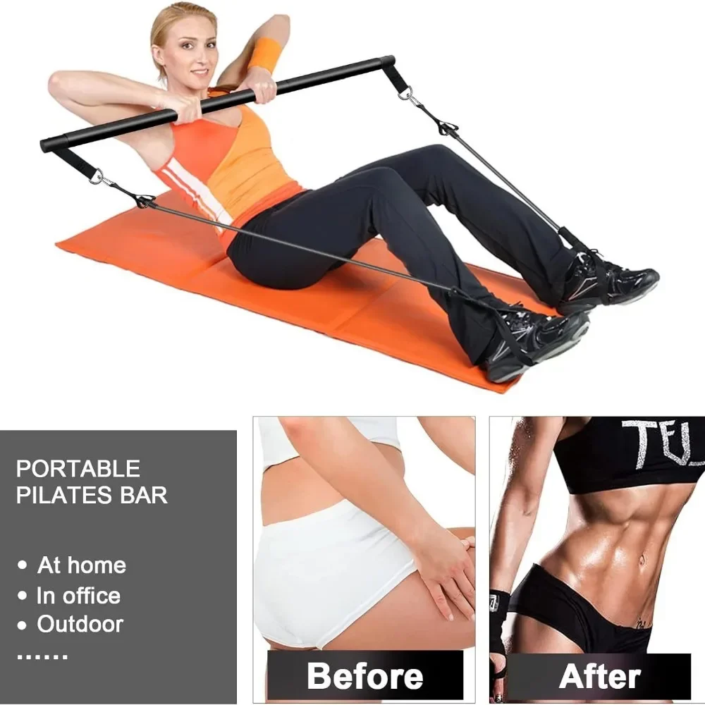 Portable Yoga Pilates Bar Stic - Pilates Yoga Tone review and price
