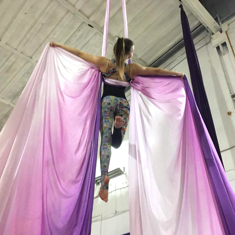Ombre Anti-Gravity Yoga Hammoc - Aerial Silk Hammock review and price