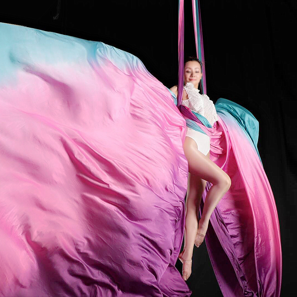 Ombre Anti-Gravity Yoga Hammoc - Aerial Silk Hammock review and price