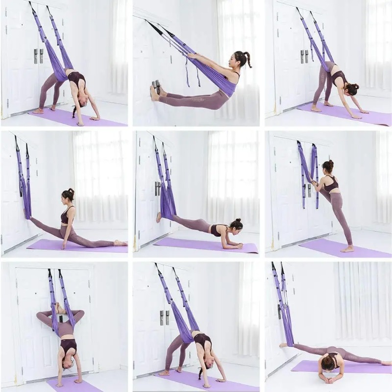 Adjustable Aerial Yoga Hammock - Pilates Yoga Body review and price