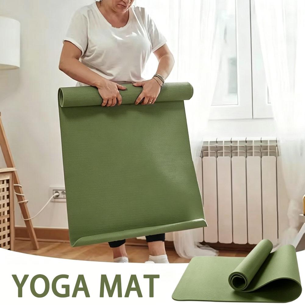1/2Pcs Thick Yoga Mat Anti-ski - Pilates Yoga Matte review and price