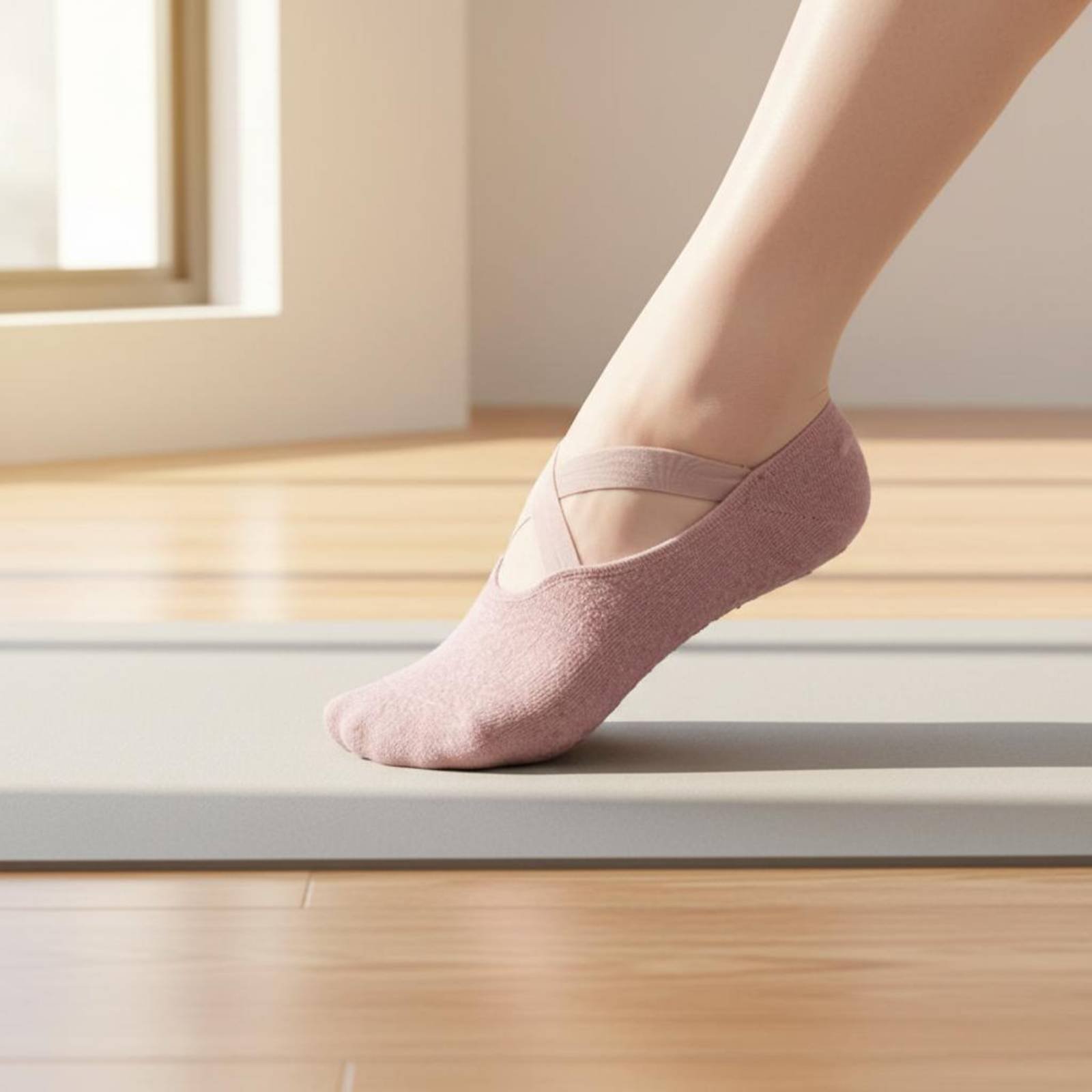 Non Slip Fitness Socks Breatha - Pilates Yoga Gym review and price