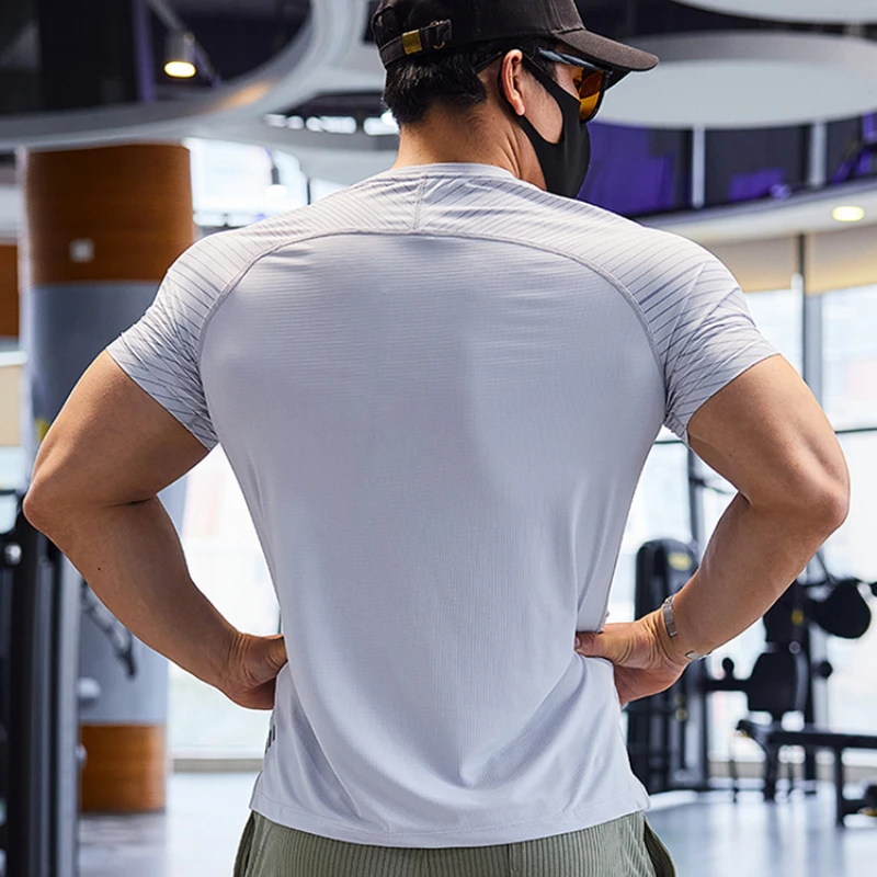Men Sports T-shirt Dry Fit Sho - Pilates Yoga Top review and price