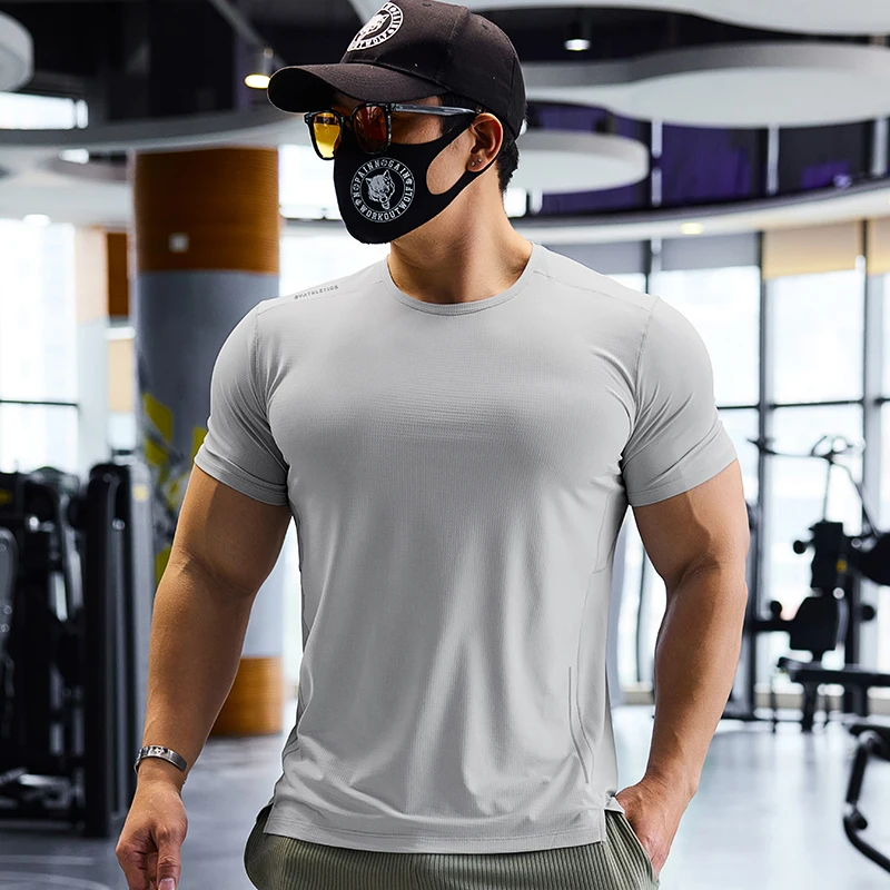 Men Sports T-shirt Dry Fit Sho - Pilates Yoga Top review and price