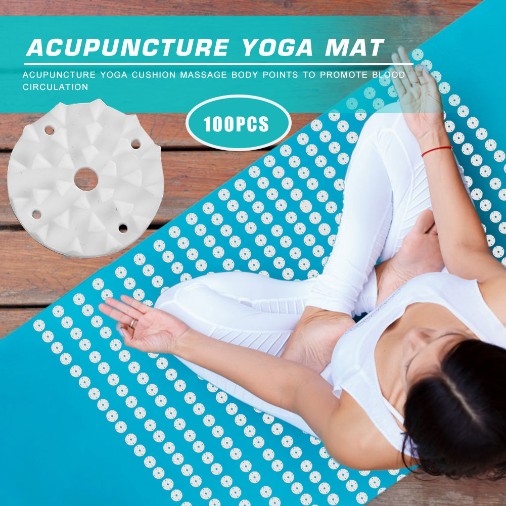 100pcs/set Lotus Acupressure Y - Pilates Yoga Matte review and price