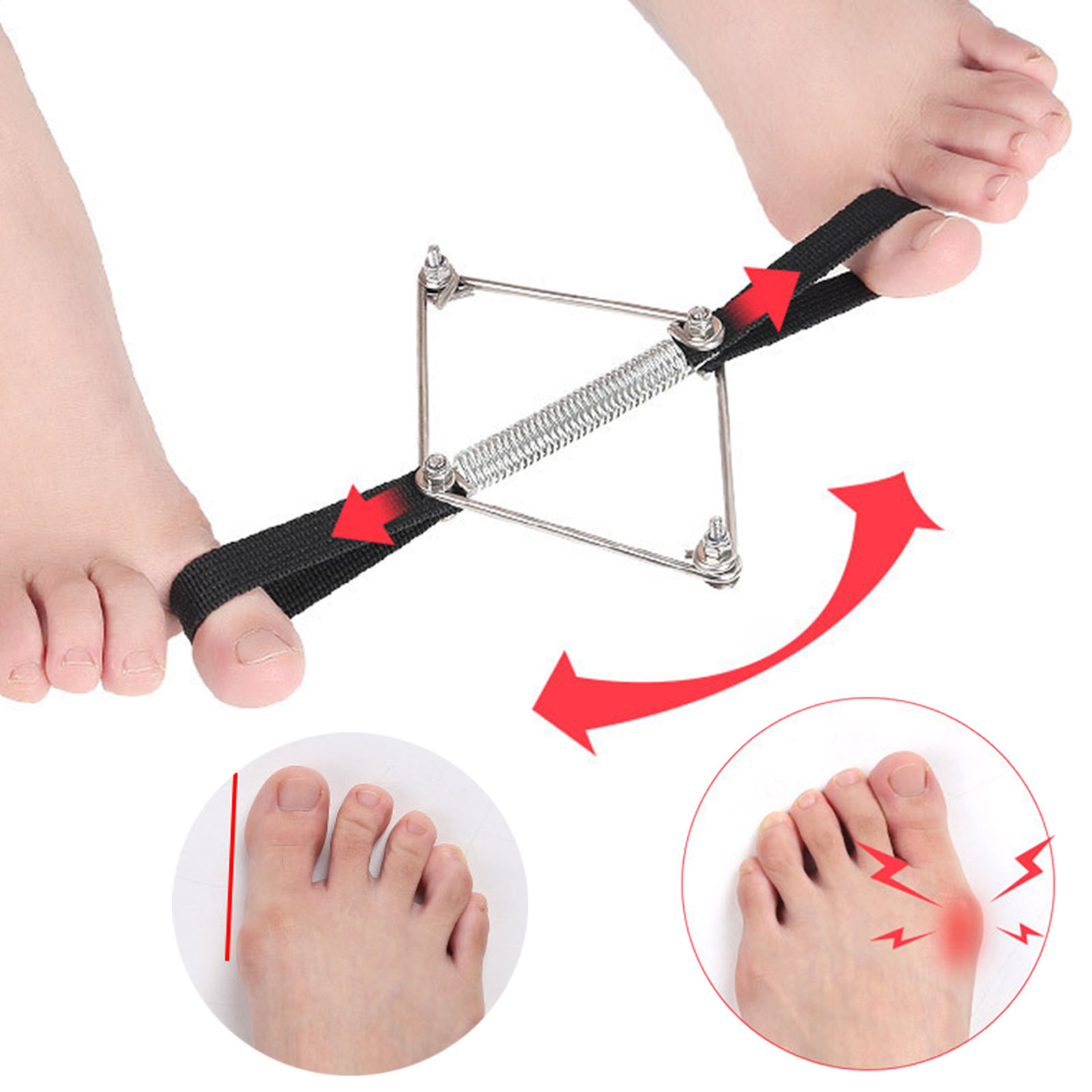 Bunion Corrector Nylon Steel S - Pilates Yoga Wellness review and price
