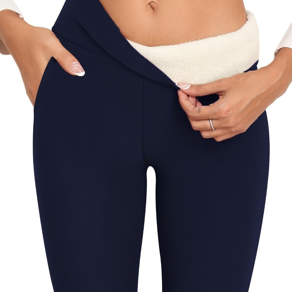 Fashion High Waist Fleece Legg - Pilates Yoga Legging review and price