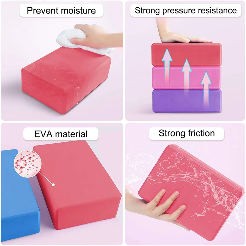 Yoga Building Blocks Cubes Pil - Pilates Yoga Matte review and price