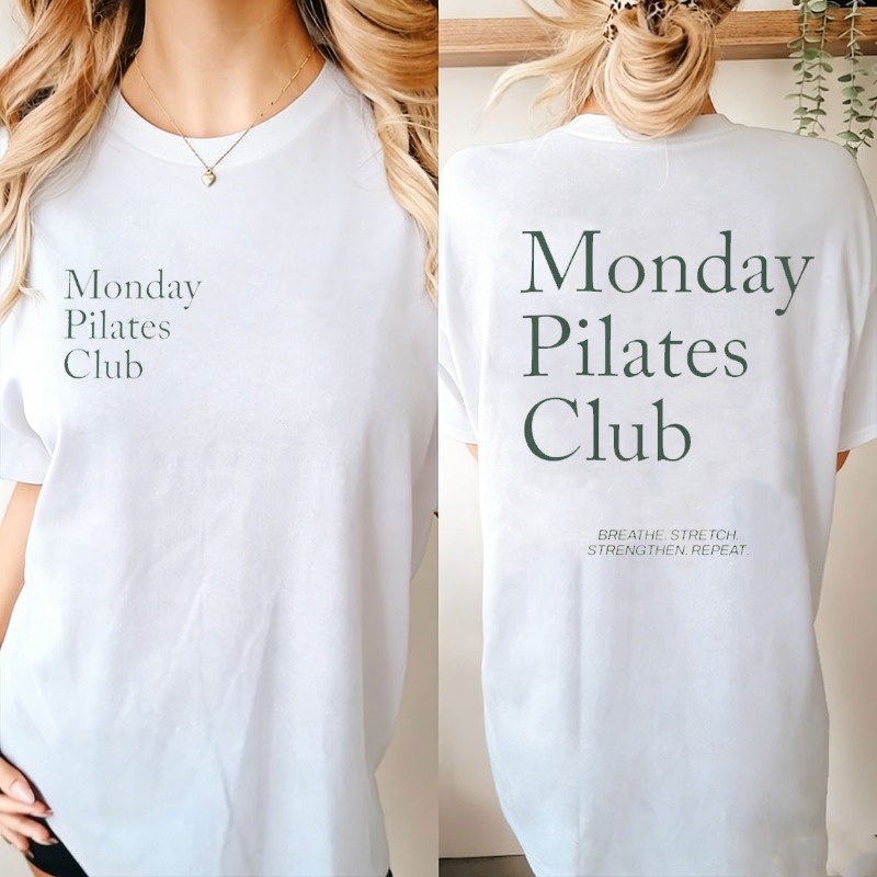 Shirt for Pilates Monday Pilat - Pilates Yoga Wellness review and price